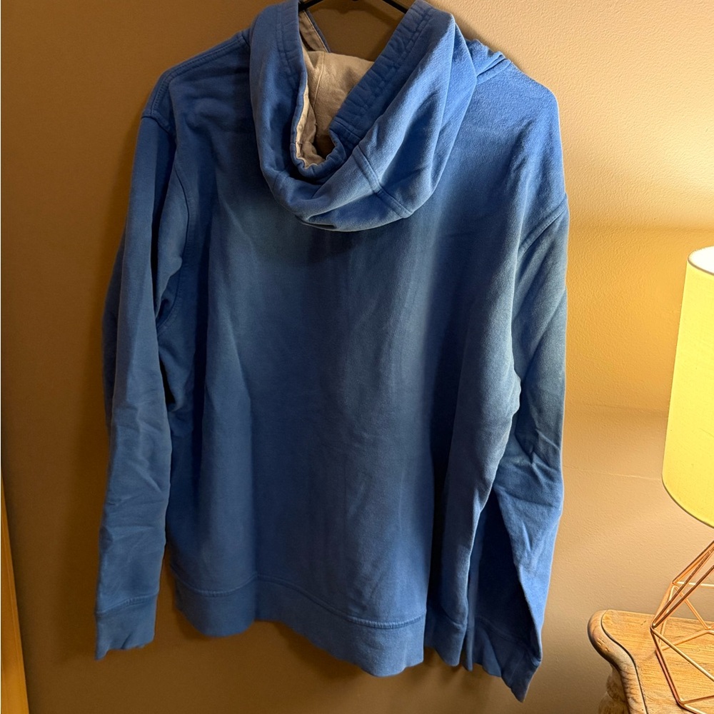The North Face Men's Sky Blue Hoodie - Picture 2 of 2